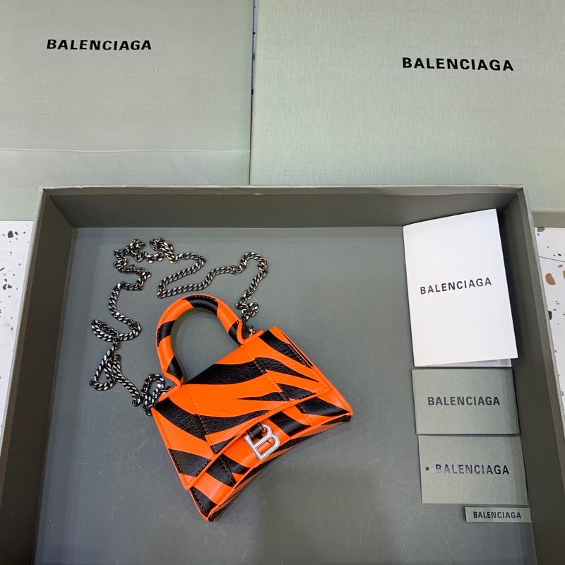 Balenciaga Bags 664676 Tiger Pattern Orange